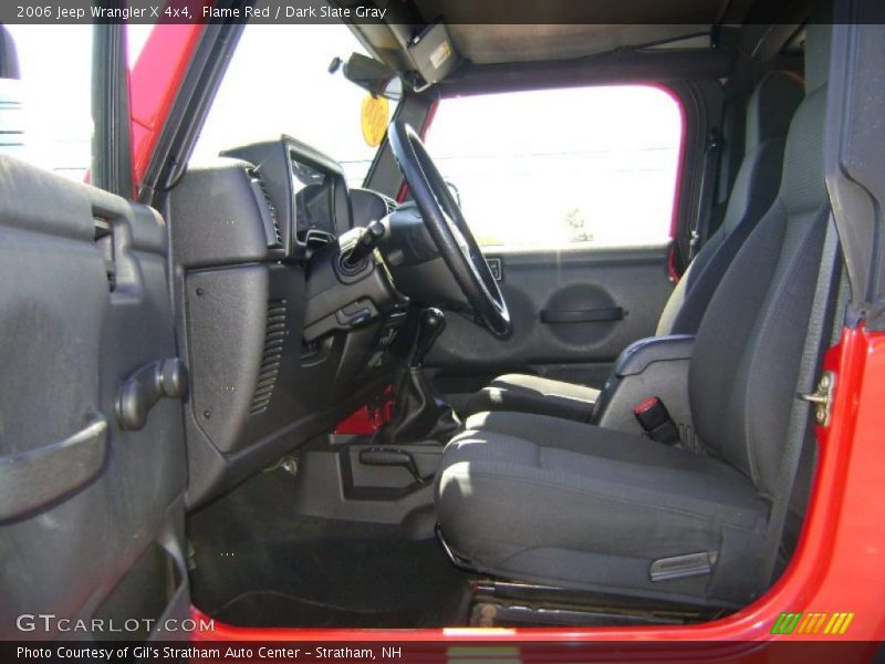 Flame Red / Dark Slate Gray 2006 Jeep Wrangler X 4x4