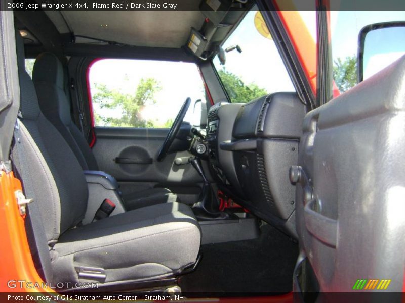 Flame Red / Dark Slate Gray 2006 Jeep Wrangler X 4x4