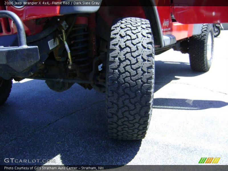 Flame Red / Dark Slate Gray 2006 Jeep Wrangler X 4x4