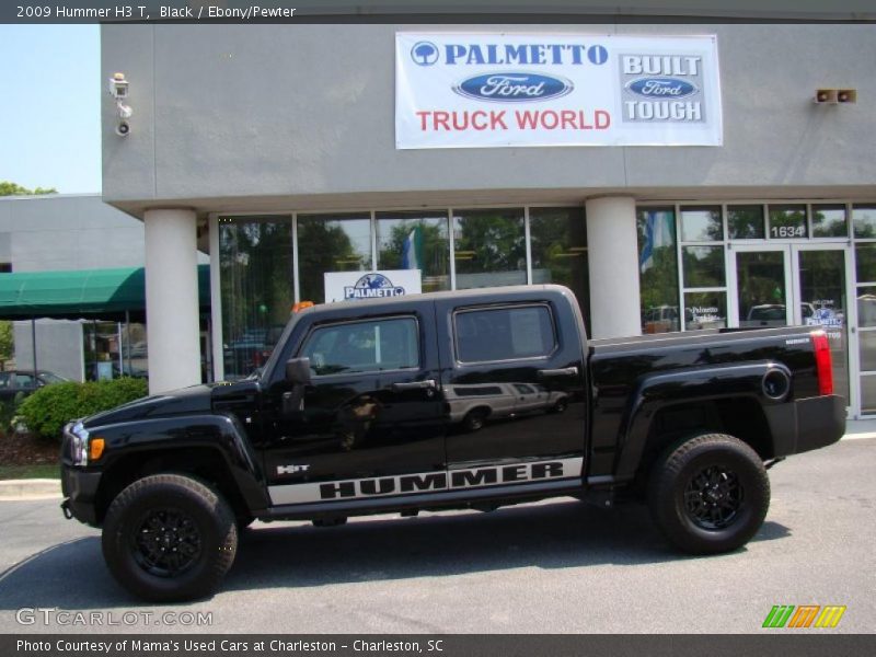 Black / Ebony/Pewter 2009 Hummer H3 T