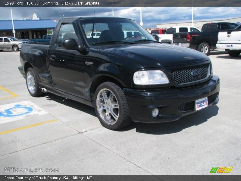 Black / Dark Graphite 1999 Ford F150 SVT Lightning