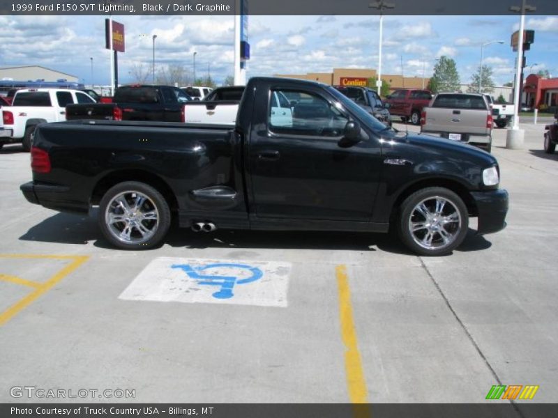 Black / Dark Graphite 1999 Ford F150 SVT Lightning