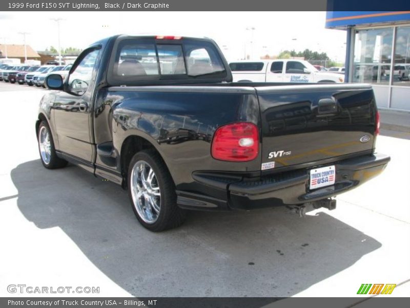 Black / Dark Graphite 1999 Ford F150 SVT Lightning