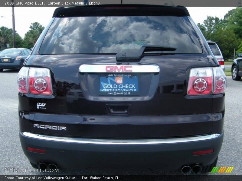 Carbon Black Metallic / Ebony 2009 GMC Acadia SLT