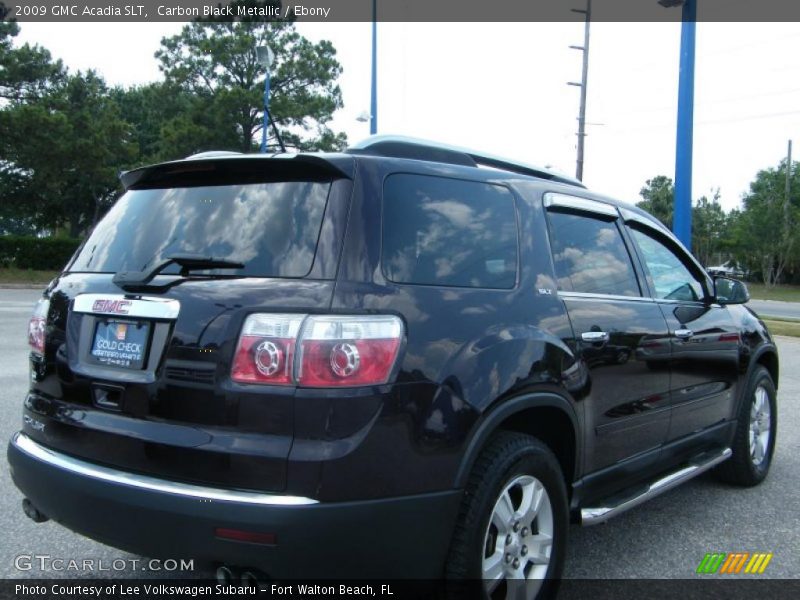 Carbon Black Metallic / Ebony 2009 GMC Acadia SLT