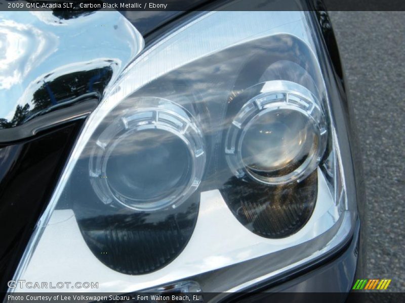 Carbon Black Metallic / Ebony 2009 GMC Acadia SLT