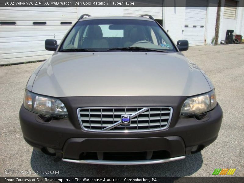 Ash Gold Metallic / Taupe/Taupe 2002 Volvo V70 2.4T XC AWD Wagon