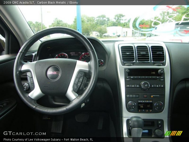 Carbon Black Metallic / Ebony 2009 GMC Acadia SLT