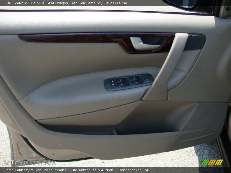 Ash Gold Metallic / Taupe/Taupe 2002 Volvo V70 2.4T XC AWD Wagon