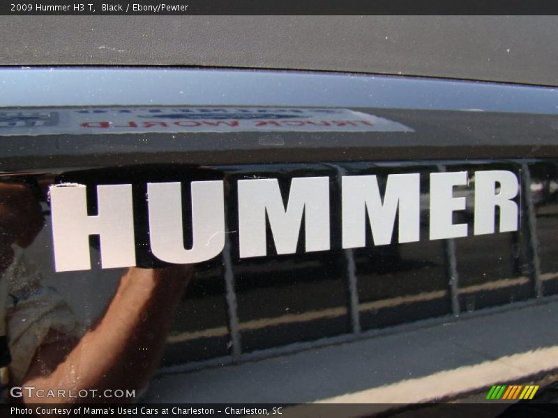 Black / Ebony/Pewter 2009 Hummer H3 T