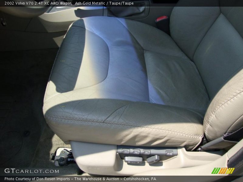 Ash Gold Metallic / Taupe/Taupe 2002 Volvo V70 2.4T XC AWD Wagon