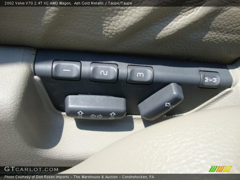 Ash Gold Metallic / Taupe/Taupe 2002 Volvo V70 2.4T XC AWD Wagon