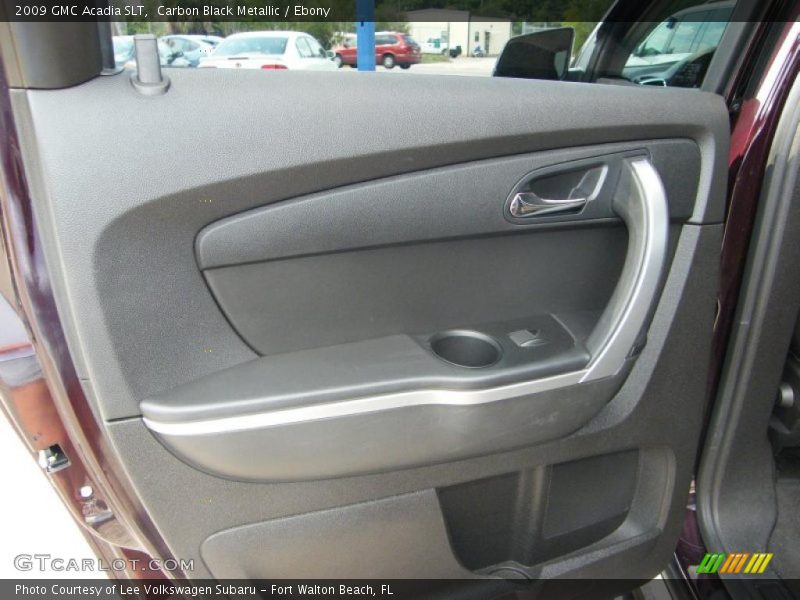 Carbon Black Metallic / Ebony 2009 GMC Acadia SLT