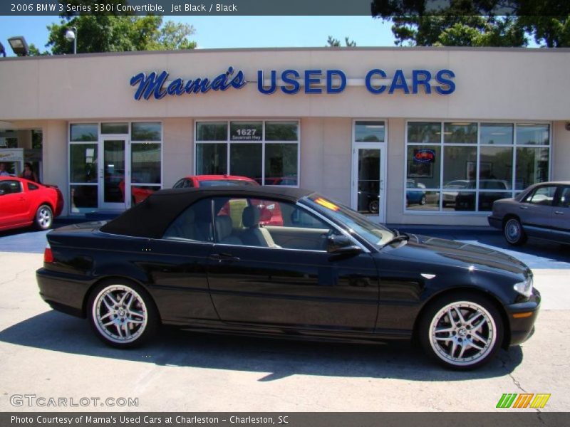Jet Black / Black 2006 BMW 3 Series 330i Convertible