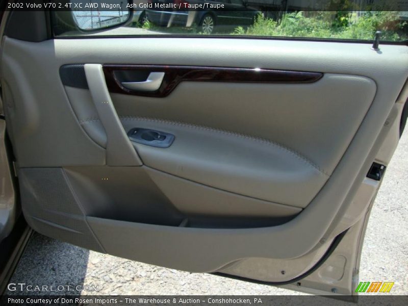 Ash Gold Metallic / Taupe/Taupe 2002 Volvo V70 2.4T XC AWD Wagon