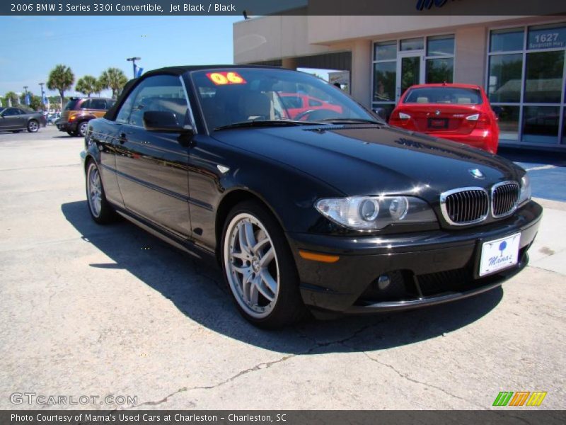 Jet Black / Black 2006 BMW 3 Series 330i Convertible