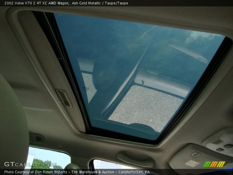 Ash Gold Metallic / Taupe/Taupe 2002 Volvo V70 2.4T XC AWD Wagon
