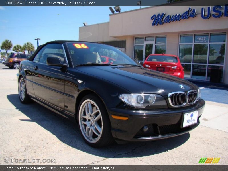 Jet Black / Black 2006 BMW 3 Series 330i Convertible