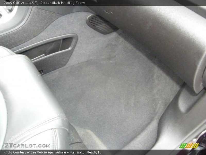 Carbon Black Metallic / Ebony 2009 GMC Acadia SLT