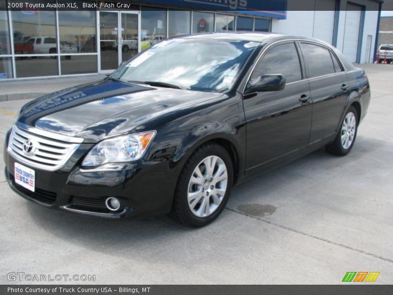 Black / Ash Gray 2008 Toyota Avalon XLS