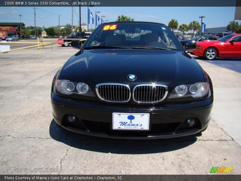 Jet Black / Black 2006 BMW 3 Series 330i Convertible