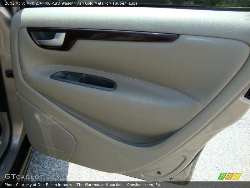 Ash Gold Metallic / Taupe/Taupe 2002 Volvo V70 2.4T XC AWD Wagon