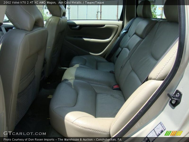 Ash Gold Metallic / Taupe/Taupe 2002 Volvo V70 2.4T XC AWD Wagon