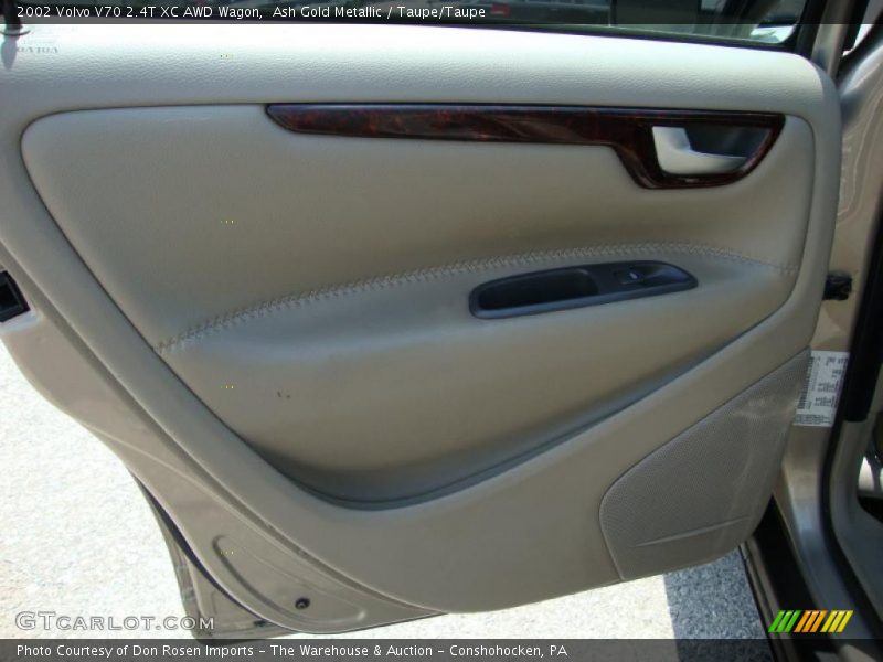 Ash Gold Metallic / Taupe/Taupe 2002 Volvo V70 2.4T XC AWD Wagon
