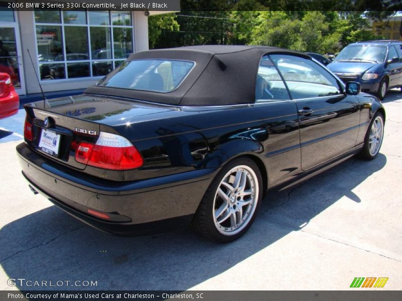 Jet Black / Black 2006 BMW 3 Series 330i Convertible