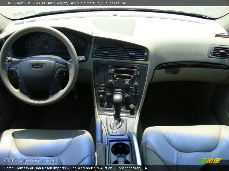 Ash Gold Metallic / Taupe/Taupe 2002 Volvo V70 2.4T XC AWD Wagon