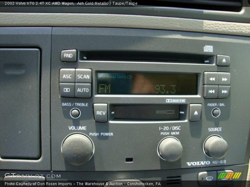 Ash Gold Metallic / Taupe/Taupe 2002 Volvo V70 2.4T XC AWD Wagon