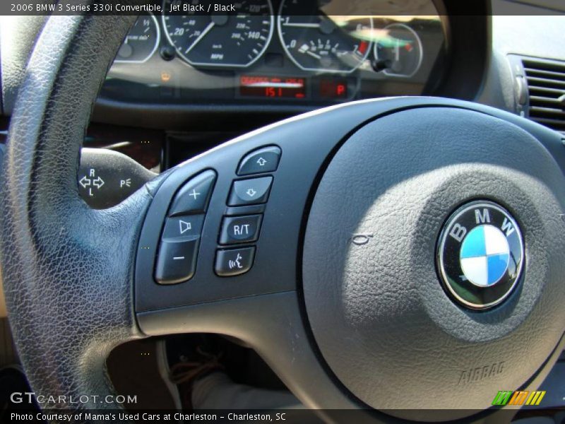 Jet Black / Black 2006 BMW 3 Series 330i Convertible