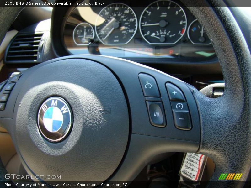 Jet Black / Black 2006 BMW 3 Series 330i Convertible