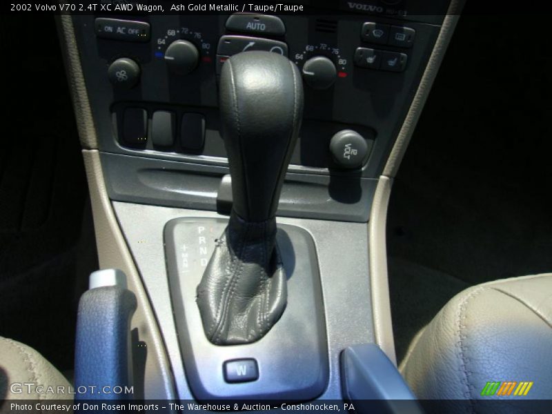Ash Gold Metallic / Taupe/Taupe 2002 Volvo V70 2.4T XC AWD Wagon