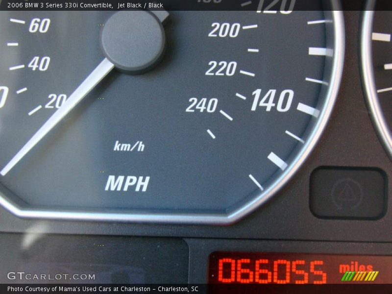 Jet Black / Black 2006 BMW 3 Series 330i Convertible