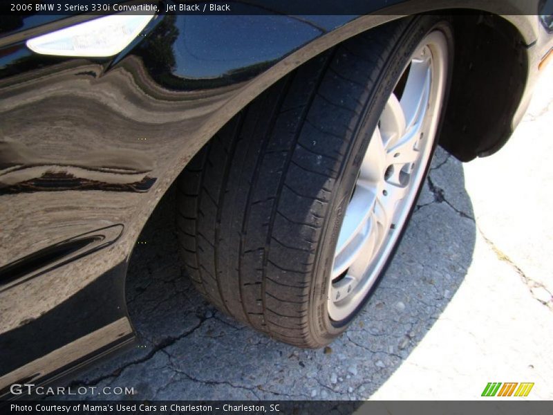 Jet Black / Black 2006 BMW 3 Series 330i Convertible
