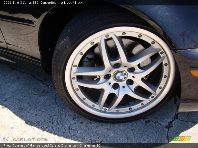 Jet Black / Black 2006 BMW 3 Series 330i Convertible