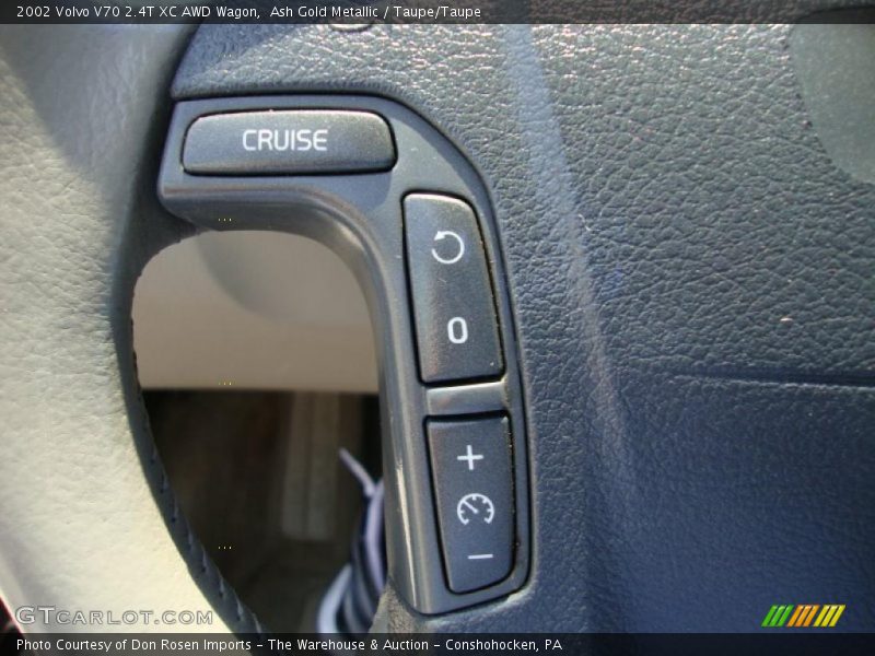 Ash Gold Metallic / Taupe/Taupe 2002 Volvo V70 2.4T XC AWD Wagon