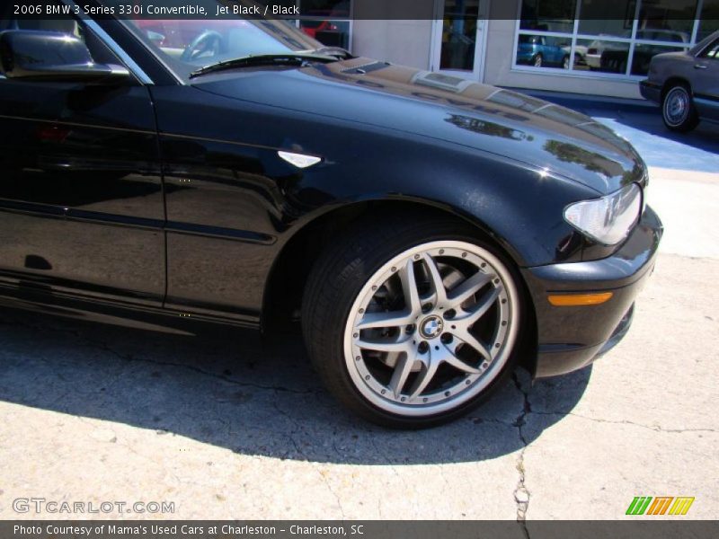 Jet Black / Black 2006 BMW 3 Series 330i Convertible