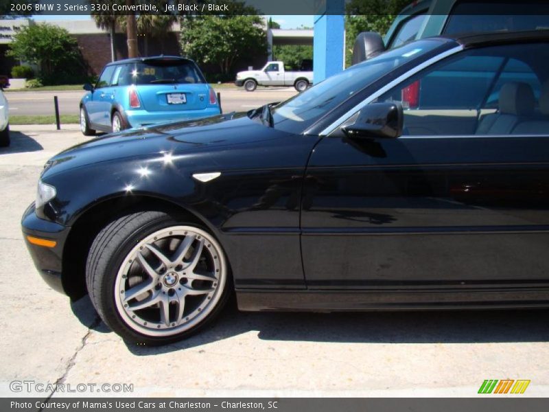 Jet Black / Black 2006 BMW 3 Series 330i Convertible