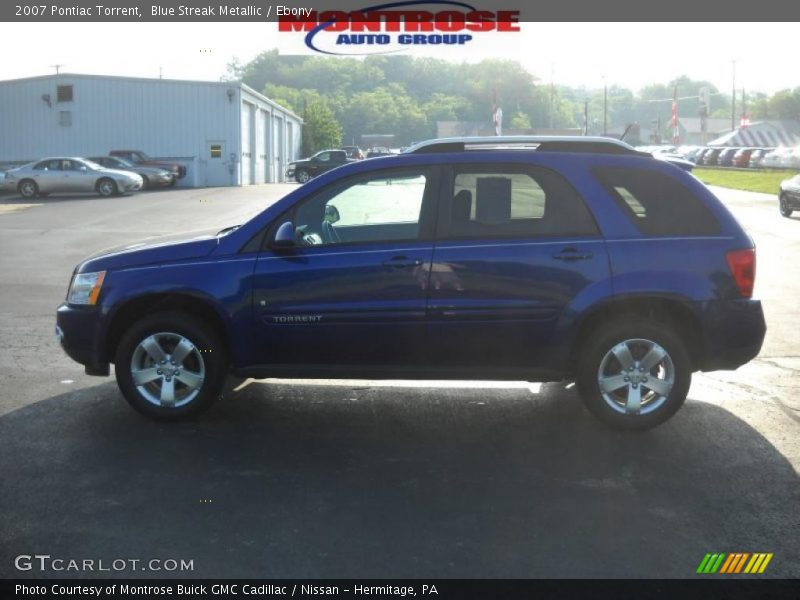 Blue Streak Metallic / Ebony 2007 Pontiac Torrent