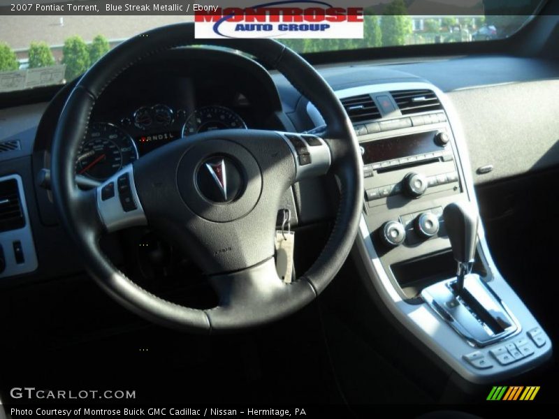 Blue Streak Metallic / Ebony 2007 Pontiac Torrent