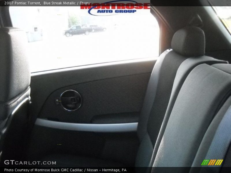 Blue Streak Metallic / Ebony 2007 Pontiac Torrent