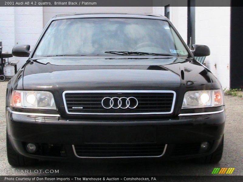 Brilliant Black / Platinum 2001 Audi A8 4.2 quattro