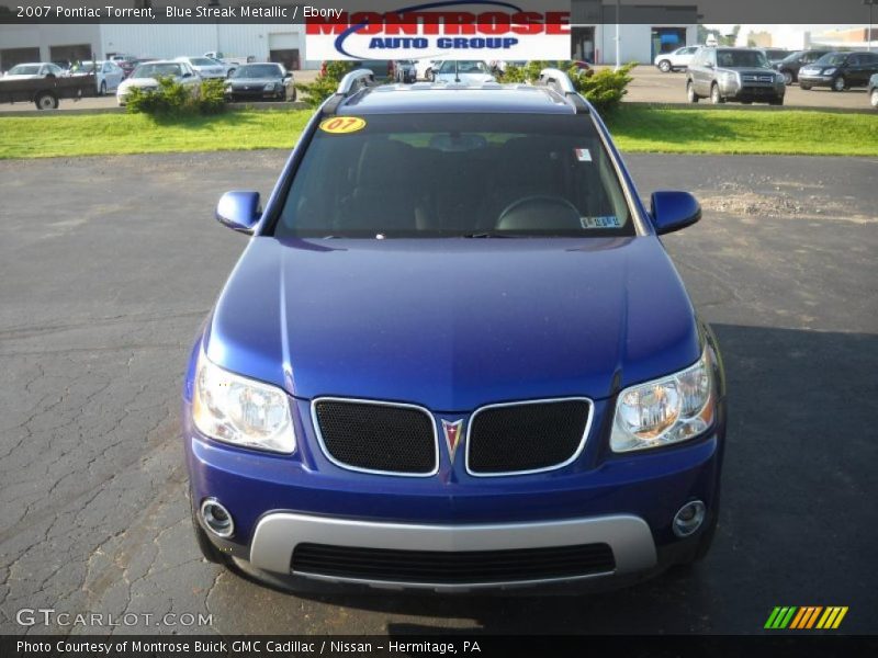Blue Streak Metallic / Ebony 2007 Pontiac Torrent