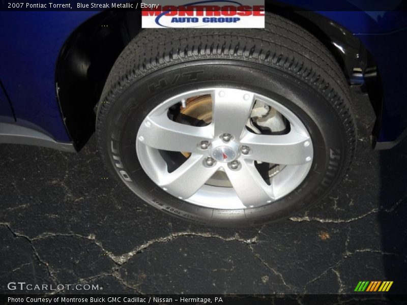 Blue Streak Metallic / Ebony 2007 Pontiac Torrent