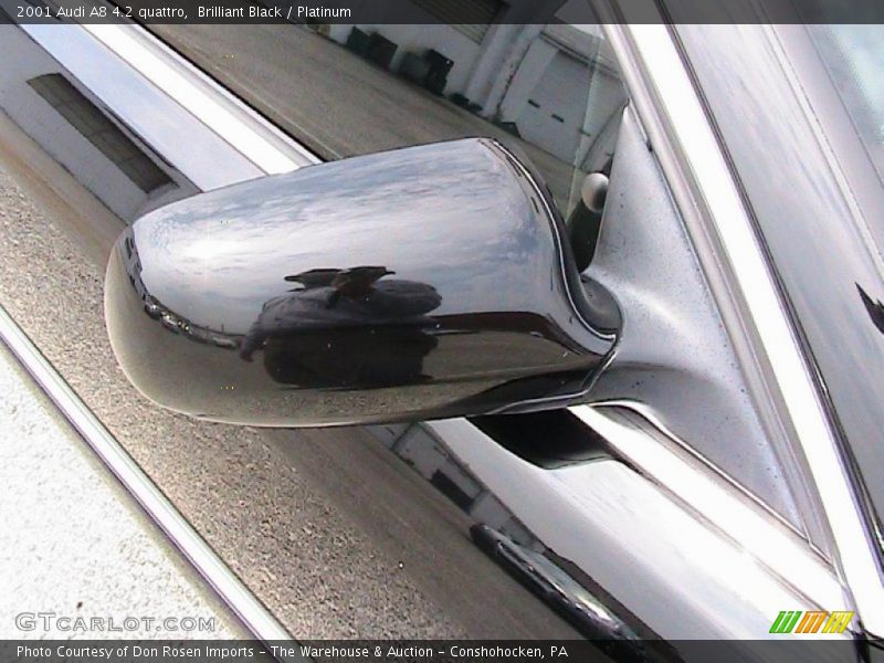 Brilliant Black / Platinum 2001 Audi A8 4.2 quattro