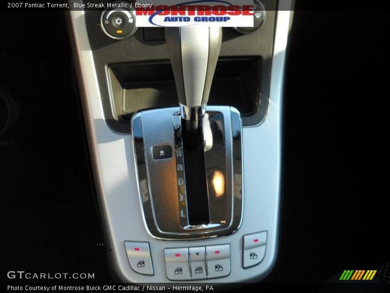 Blue Streak Metallic / Ebony 2007 Pontiac Torrent