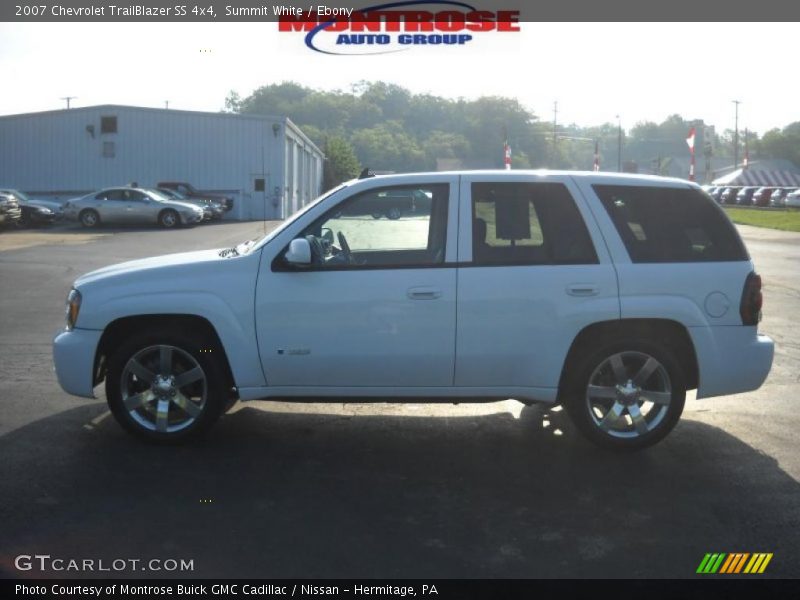 Summit White / Ebony 2007 Chevrolet TrailBlazer SS 4x4