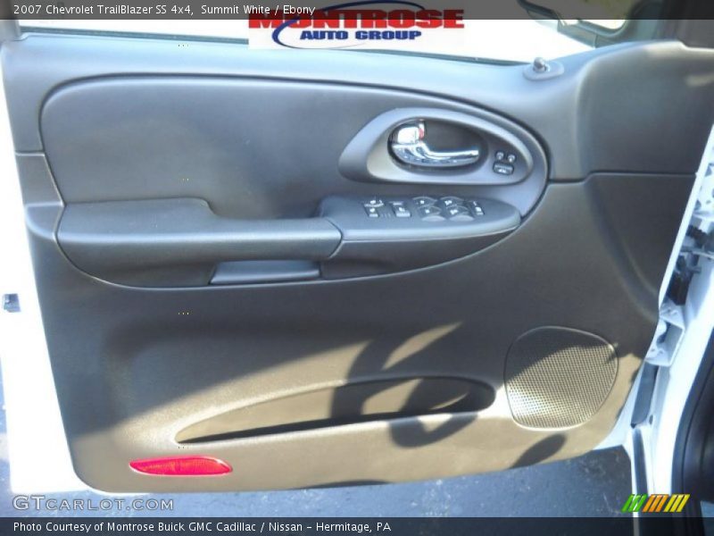 Summit White / Ebony 2007 Chevrolet TrailBlazer SS 4x4
